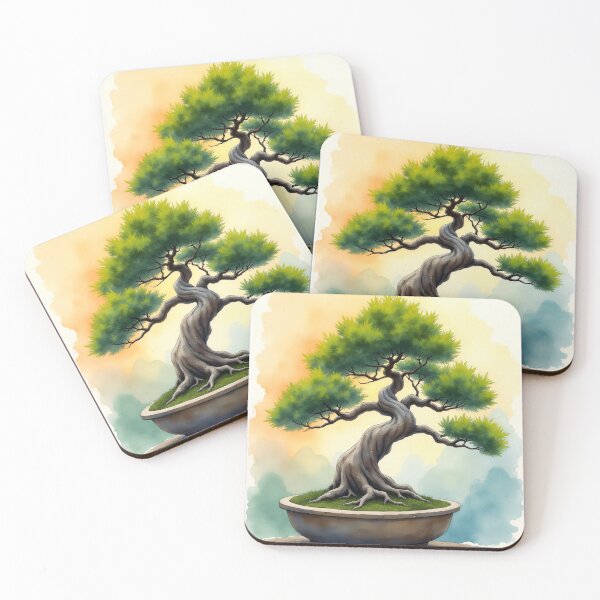 Item preview, Abstract color worlds - Bonsai - Art for the senses designed and sold by  VectorArtFactory.