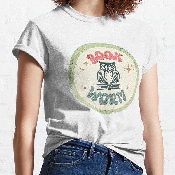 Item preview, Bookworm Owl – Vintage Reading Lover Design designed and sold by TnMrkl.
