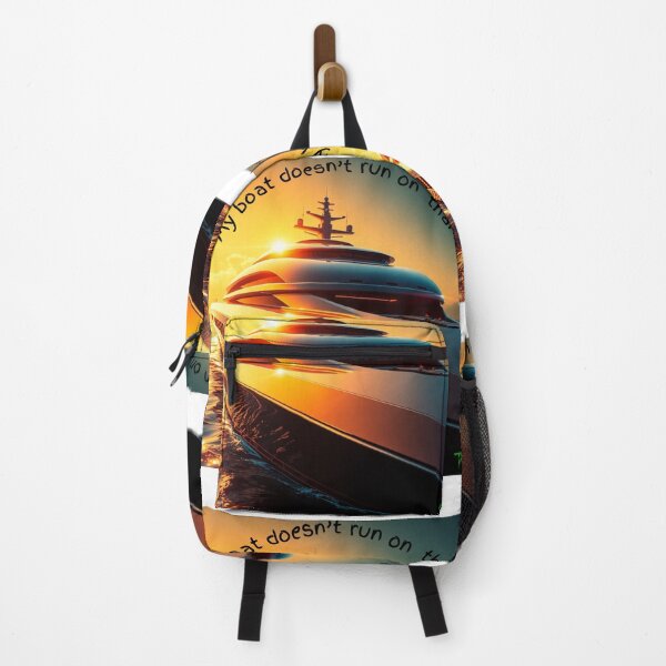 Item preview, My boat doesn't run on Thanks designed and sold by Smileyt-shirt.