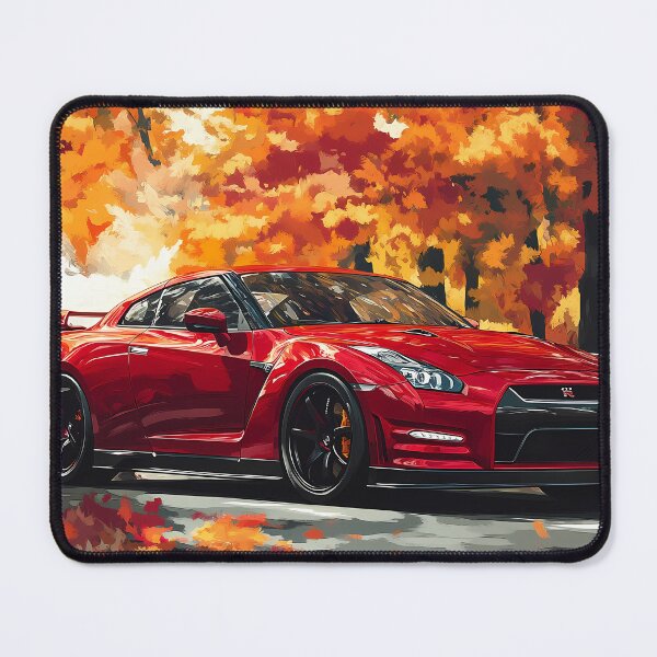 Item preview, Red Fury – Nissan GT-R V-Spec R35 Pop Art IV designed and sold by AutoPopStudio.