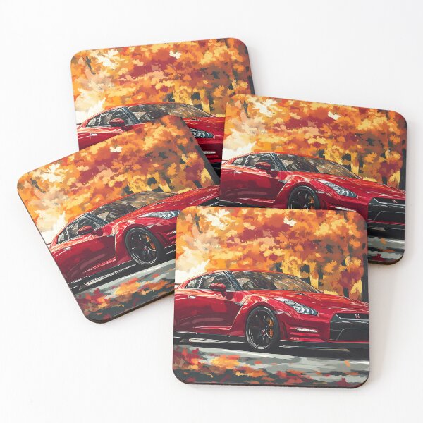 Item preview, Red Fury – Nissan GT-R V-Spec R35 Pop Art IV designed and sold by AutoPopStudio.