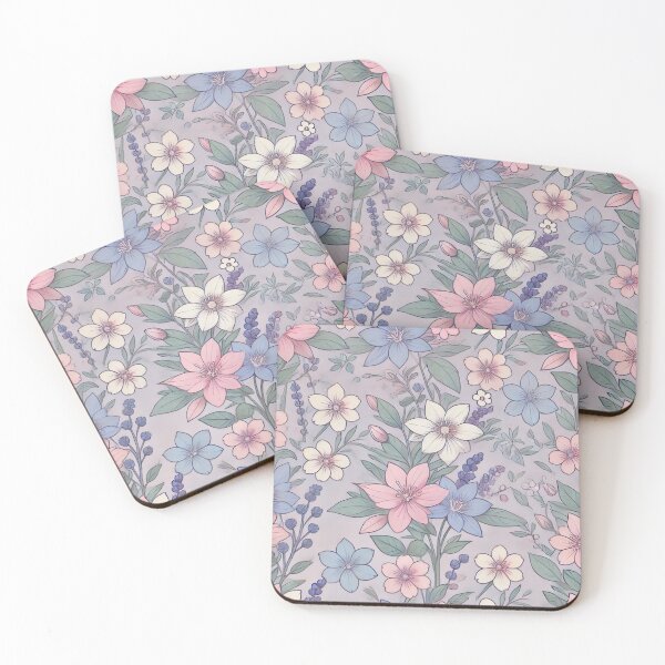 Item preview, Pastel themed floral design. designed and sold by ellinnur.