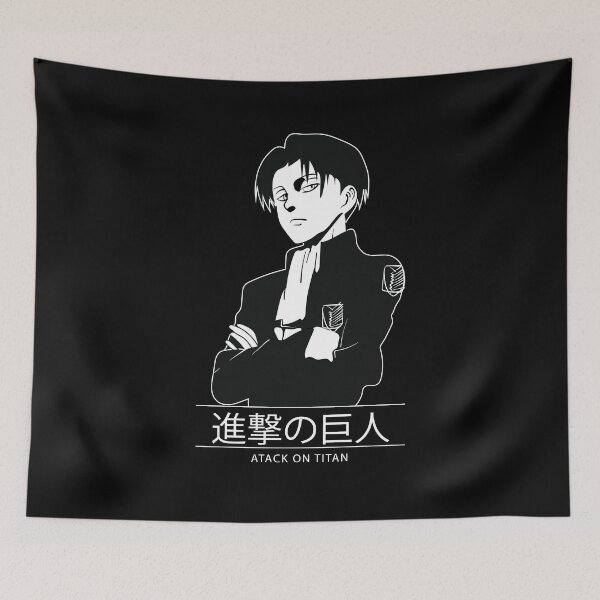 Item preview, Levi Ackerman Anime Siyah-Beyaz designed and sold by maredesign.