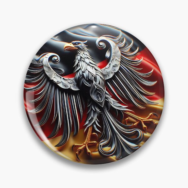 Item preview, German National Flag Emblem designed and sold by Intriguing Designs.