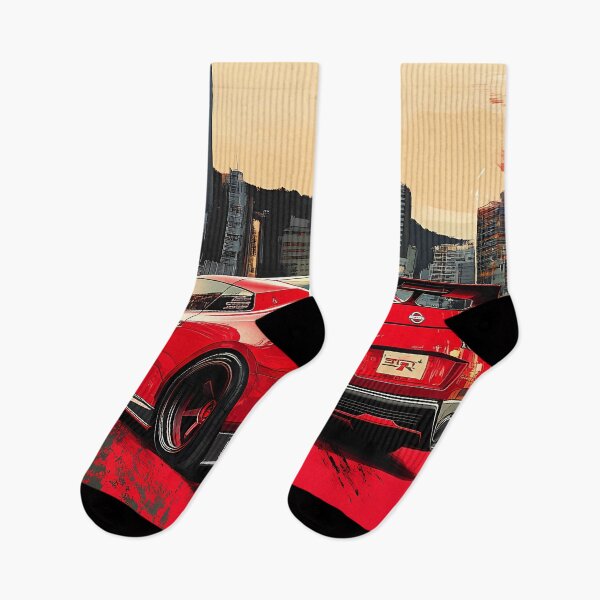 Item preview, Red Fury – Nissan GT-R V-Spec R35 Pop Art VII designed and sold by AutoPopStudio.