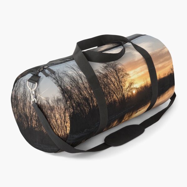 Item preview, Quiet Commotion - Sunrise Reflections at Mimico Creek Riverbank designed and sold by Georgia Mizuleva.