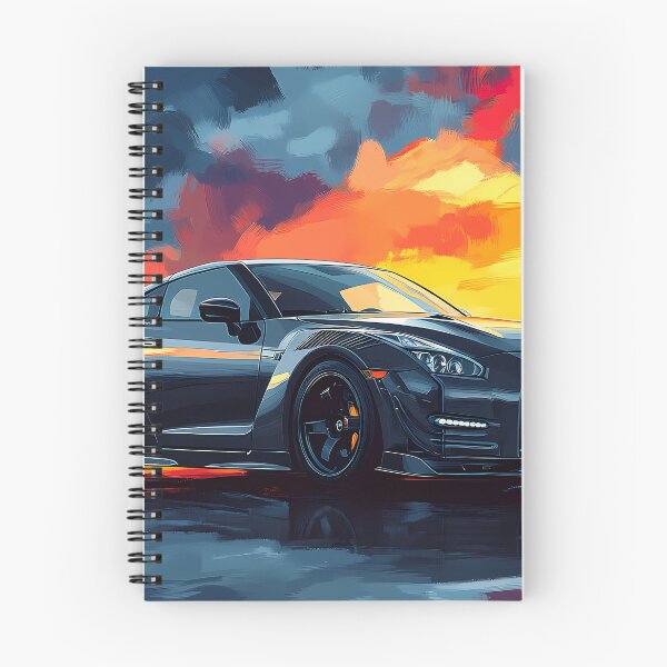 Item preview, Stealth Icon – Gunmetal Grey Nissan GT-R V-Spec R35 Pop Art designed and sold by AutoPopStudio.