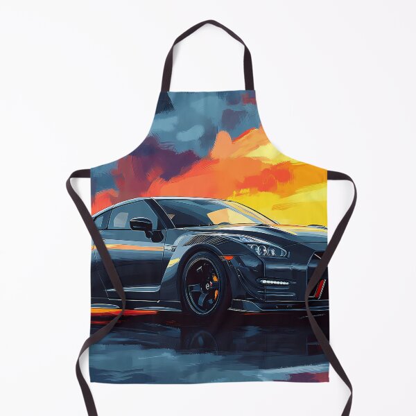 Item preview, Stealth Icon – Gunmetal Grey Nissan GT-R V-Spec R35 Pop Art designed and sold by AutoPopStudio.