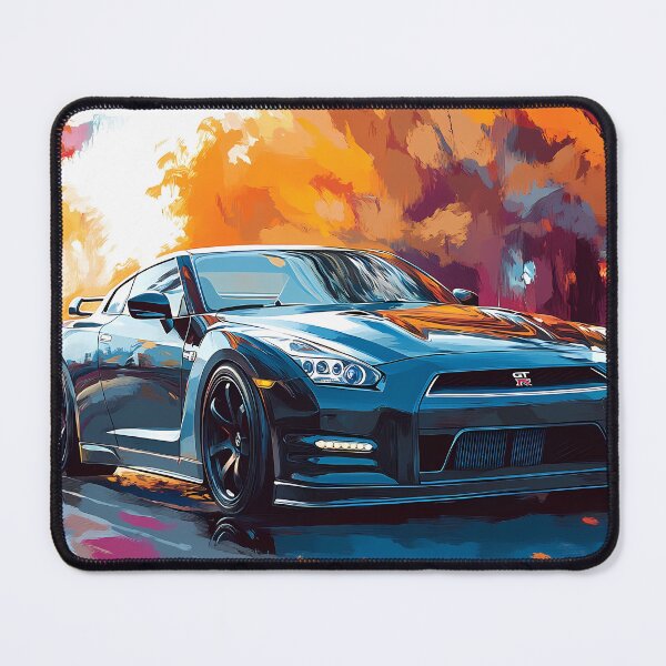 Item preview, Stealth Icon – Gunmetal Grey Nissan GT-R V-Spec R35 Pop Art II designed and sold by AutoPopStudio.