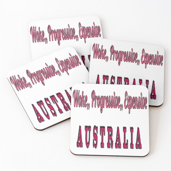 Item preview, Woke, Progressive, Expensive Australia designed and sold by Huskyyy Designs.