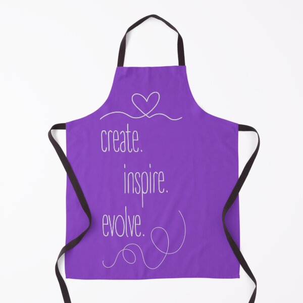 Item preview, create. inspire. evolve. Minimalist design with a strong message. designed and sold by Valudity.