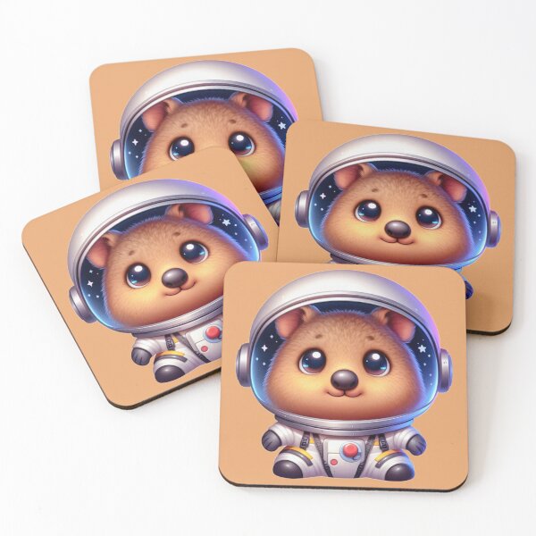 Item preview, Quokka As An Astronaut designed and sold by JoyfulJiveStore.
