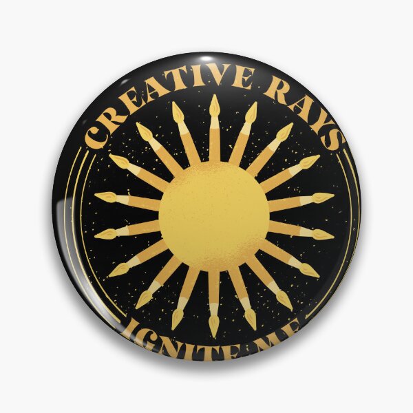 Item preview, Creative Rays Ignite Me Sun & Paintbrush designed and sold by TurtleDojo.