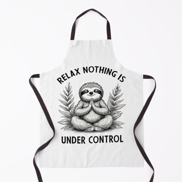 Item preview, Relax Nothing Is Under Control Funny Sloth Yoga designed and sold by Blok45.