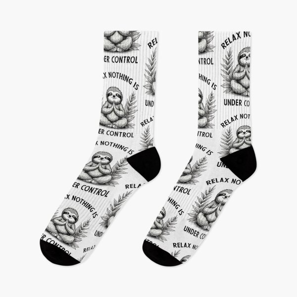 Item preview, Relax Nothing Is Under Control Funny Sloth Yoga designed and sold by Blok45.