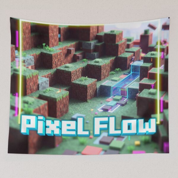 Item preview, Pixel Flow designed and sold by Thompika.