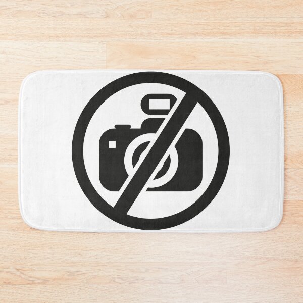 Item preview, No Photography Sign Symbol designed and sold by TurtleDojo.
