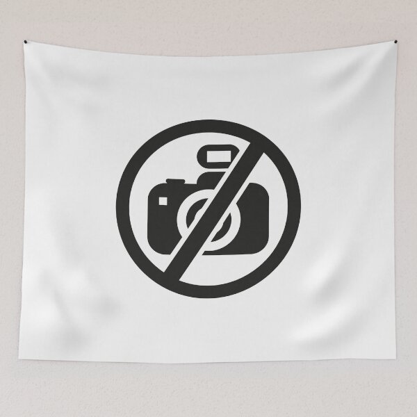 Item preview, No Photography Sign Symbol designed and sold by TurtleDojo.