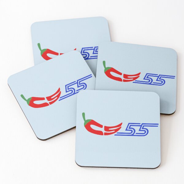 Item preview, Carlos sainz CS55 chilli designed and sold by Pink Polar F1.