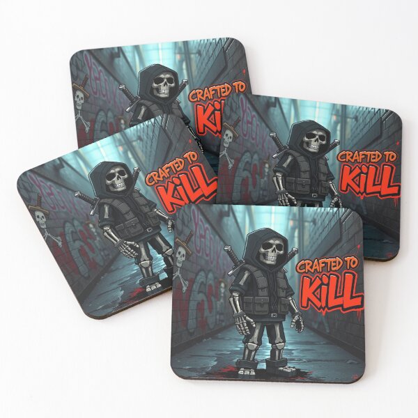 Item preview, Crafted to Kill designed and sold by Thompika.