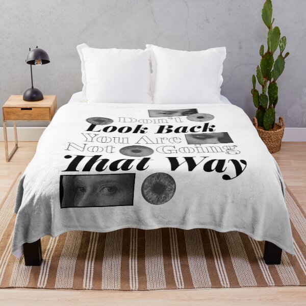 Item preview, Don't Look Back Motivational Quote designed and sold by TurtleDojo.