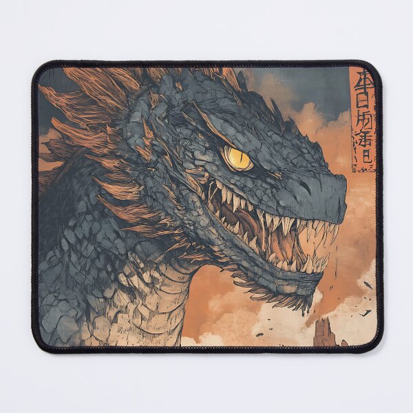 Item preview, Retro Japanese Kaiju Monster designed and sold by bapupa.