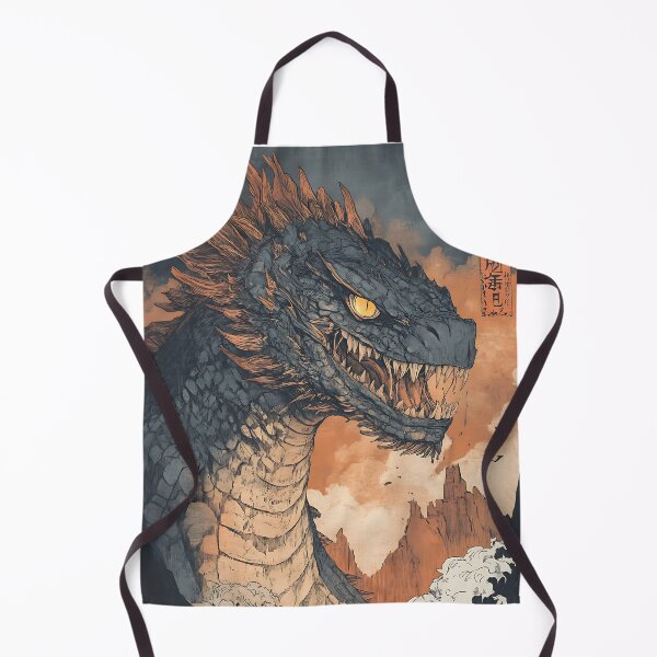 Artikelvorschau, Retro japanisches Kaiju-Monster entworfen und verkauft von bapupa.