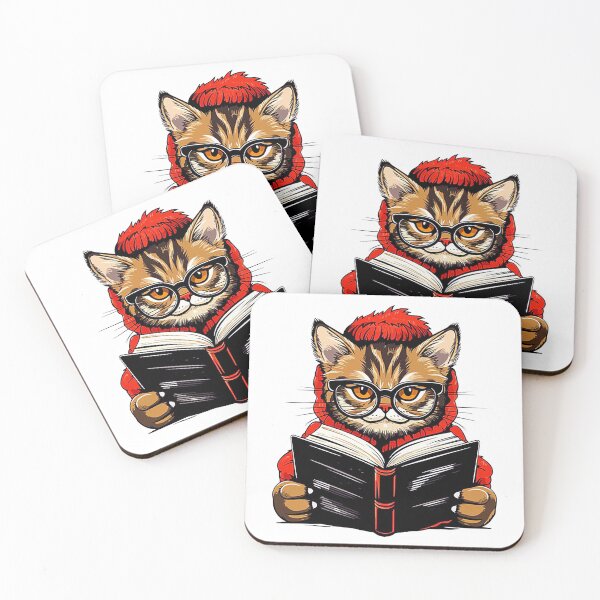 Item preview, cat books lover designed and sold by dirgay000.