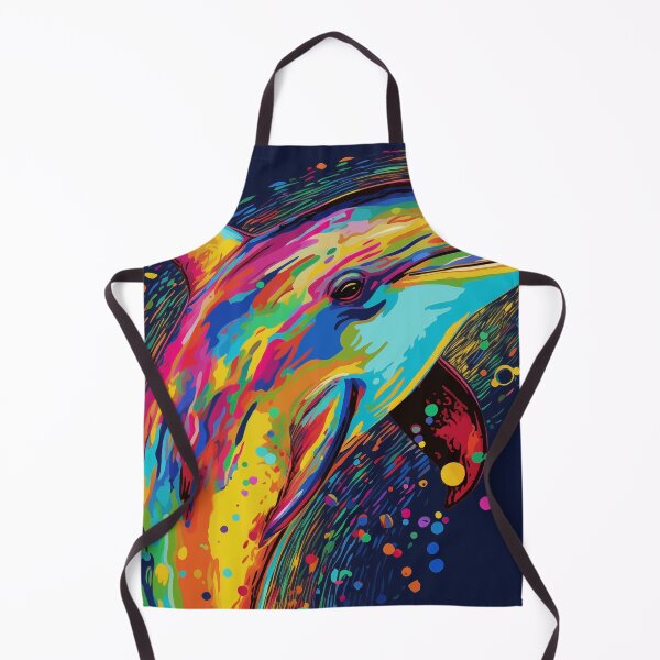 Item preview, Dolphin Popart designed and sold by RedHandedOD.