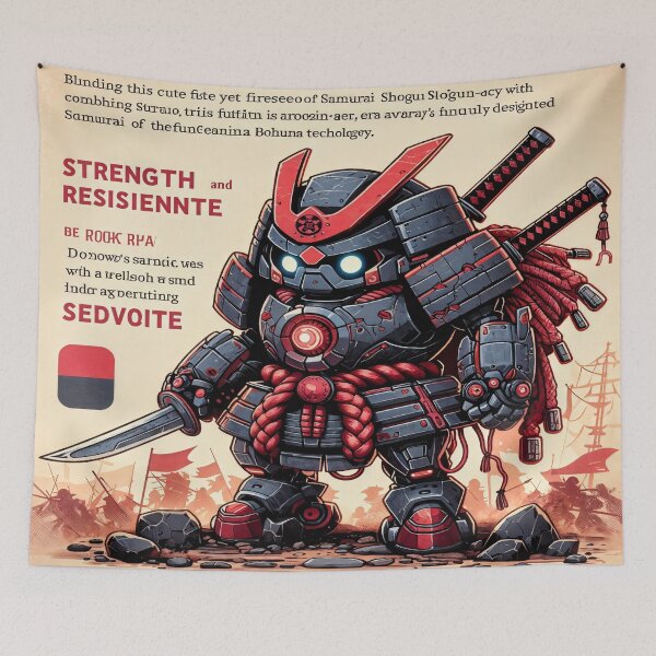 Item preview, Galactic Samurai Mecha Force - Model 10 designed and sold by NeonBot_Shop.
