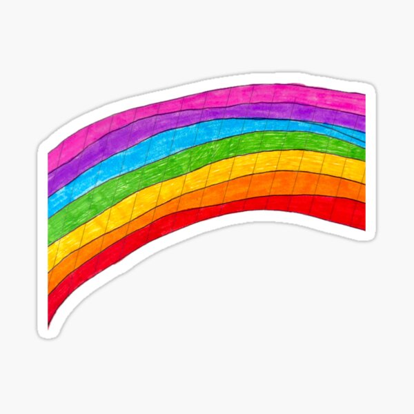 Item preview, Rainbow in school notebook style – Dreams in color designed and sold by Vision Illustrated.