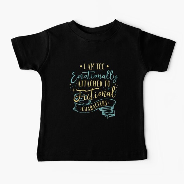 Item preview, I Am Too Emotionally Attached To Fictional Characters designed and sold by dmanalili.