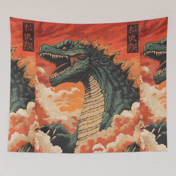 Item preview, Classic Kaiju Monster designed and sold by bapupa.