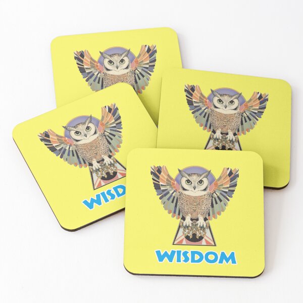 Item preview, Owl, symbol of wisdom, magical bird designed and sold by Mauswohn.