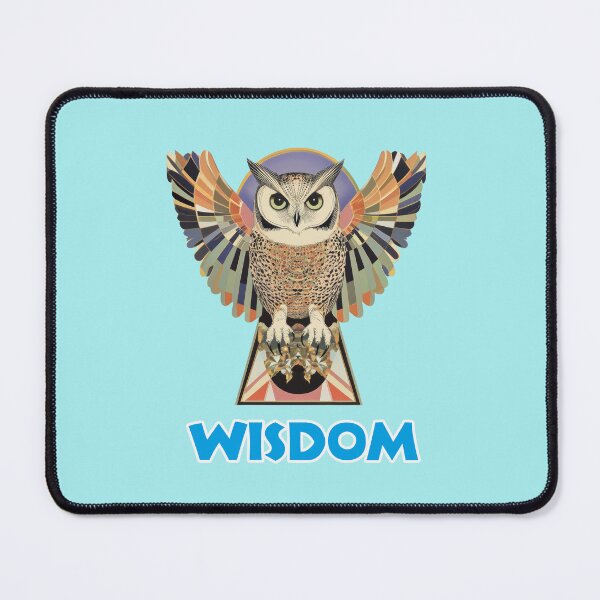 Item preview, Owl, symbol of wisdom, magical bird designed and sold by Mauswohn.