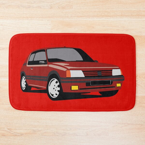 Item preview, drawing Youngtimer 205 GTI Rouge designed and sold by JPA-Graphisme.