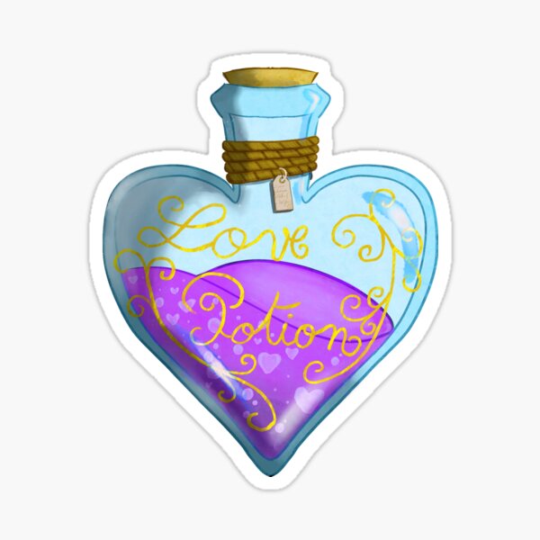 Item preview, Love potion vial designed and sold by Bulles-de-Meri.