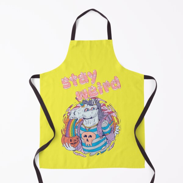 Item preview, Stay weird, crazy unicorn vomits rainbow designed and sold by Mauswohn.