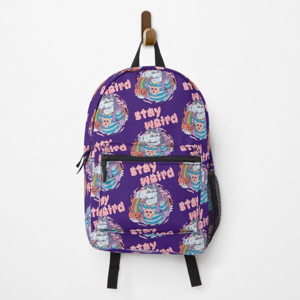 Item preview, Stay weird, crazy unicorn vomits rainbow designed and sold by Mauswohn.