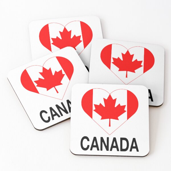 Item preview, Canada Flag Love Heart designed and sold by Jeallan Designs.
