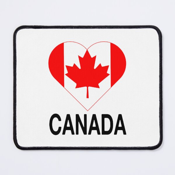 Item preview, Canada Flag Love Heart designed and sold by Jeallan Designs.