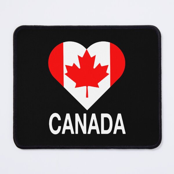 Item preview, Canada Flag Maple Leaf Heart designed and sold by Jeallan Designs.