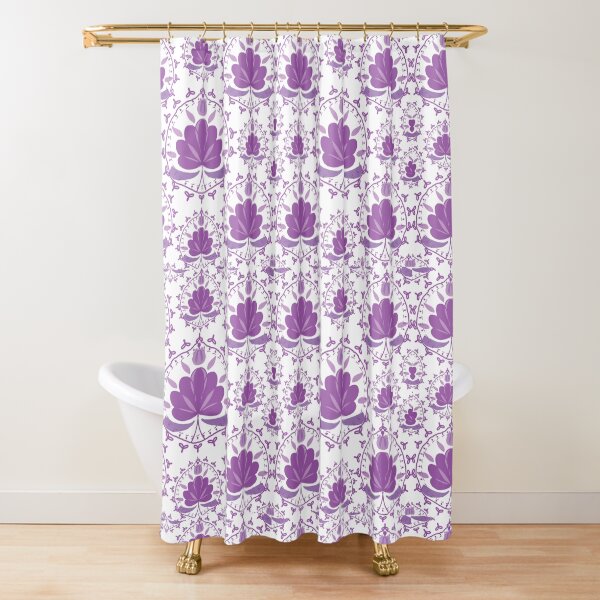 Item preview, Purple and Pink Floral Pattern  designed and sold by theevacreation1.