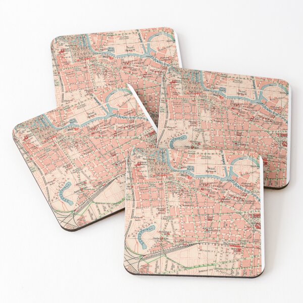 Item preview, Berlin as it was (Charlottenburg) 1908: Design based on original city map (no AI!) designed and sold by RetroTraveller.