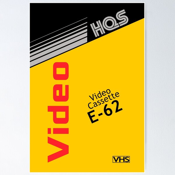 Item preview, VHS style designed and sold by Kiboune.