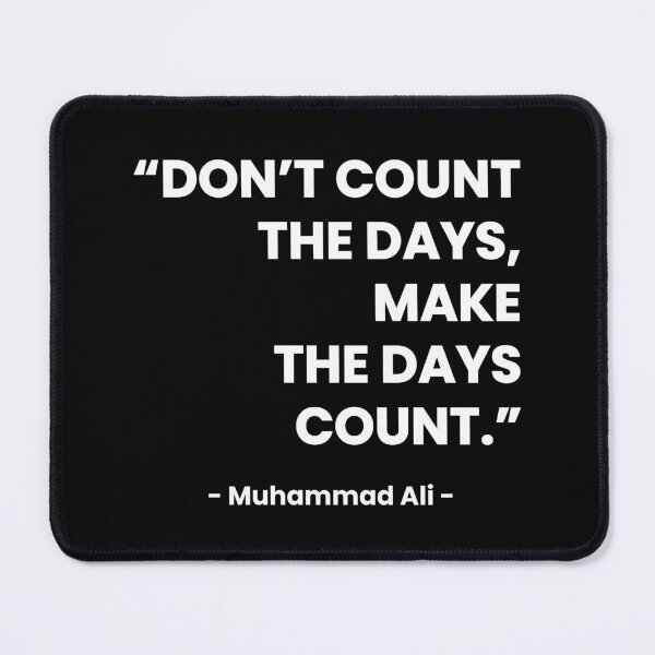 Item preview, Copy of "Make the Days Count" Motivational Quote designed and sold by Doodle Whimsy.