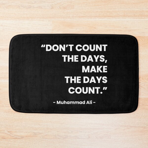 Item preview, Copy of  "Make the Days Count" Motivational Quote designed and sold by Doodle Whimsy.