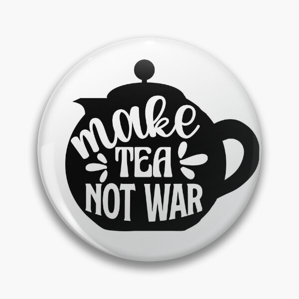 Item preview, Make Tea Not War - Peaceful Tea Lover Design designed and sold by BogskyShop.