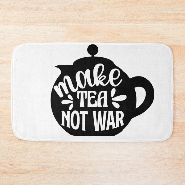 Item preview, Make Tea Not War - Peaceful Tea Lover Design designed and sold by BogskyShop.