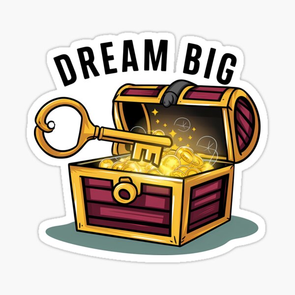 Item preview, Dream Big Motivational  designed and sold by StardustStrokes.